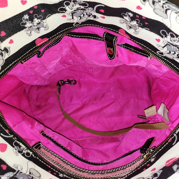 Dooney & Bourke Disney Mickey and Minnie Tote - Picture 8 of 11